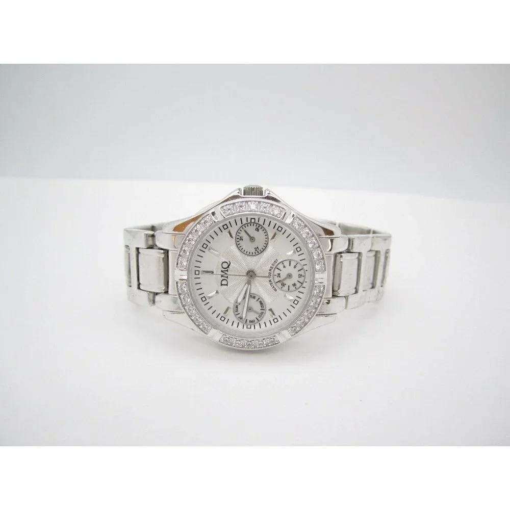 Women DMQ Quartz 100ft WR Analog 33mmDial Causal Round Watch (F828)